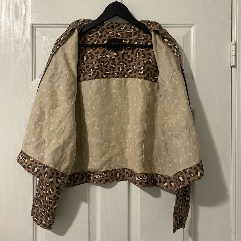 Rails Steffi Mountain Leopard Jacket Sz XL - Picture 6 of 8